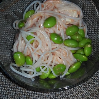 夏に食べたい♪明太そうめんサラダ